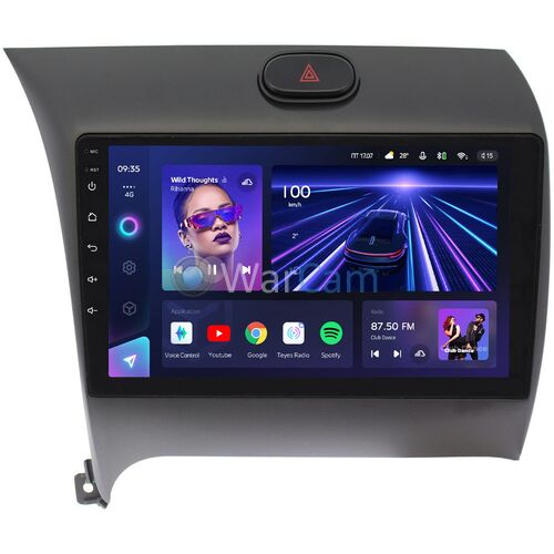 Kia Cerato 3 (2013-2020) Teyes CC3 9 дюймов 6/128 RM-9013 на Android 10 (4G-SIM, DSP, QLed) для авто без камеры
