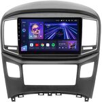 Hyundai H1 2, Grand Starex (2015-2021) (черная) Teyes CC3 2K 9.5 дюймов 6/128 RM-9-604 на Android 10 (4G-SIM, DSP, QLed)