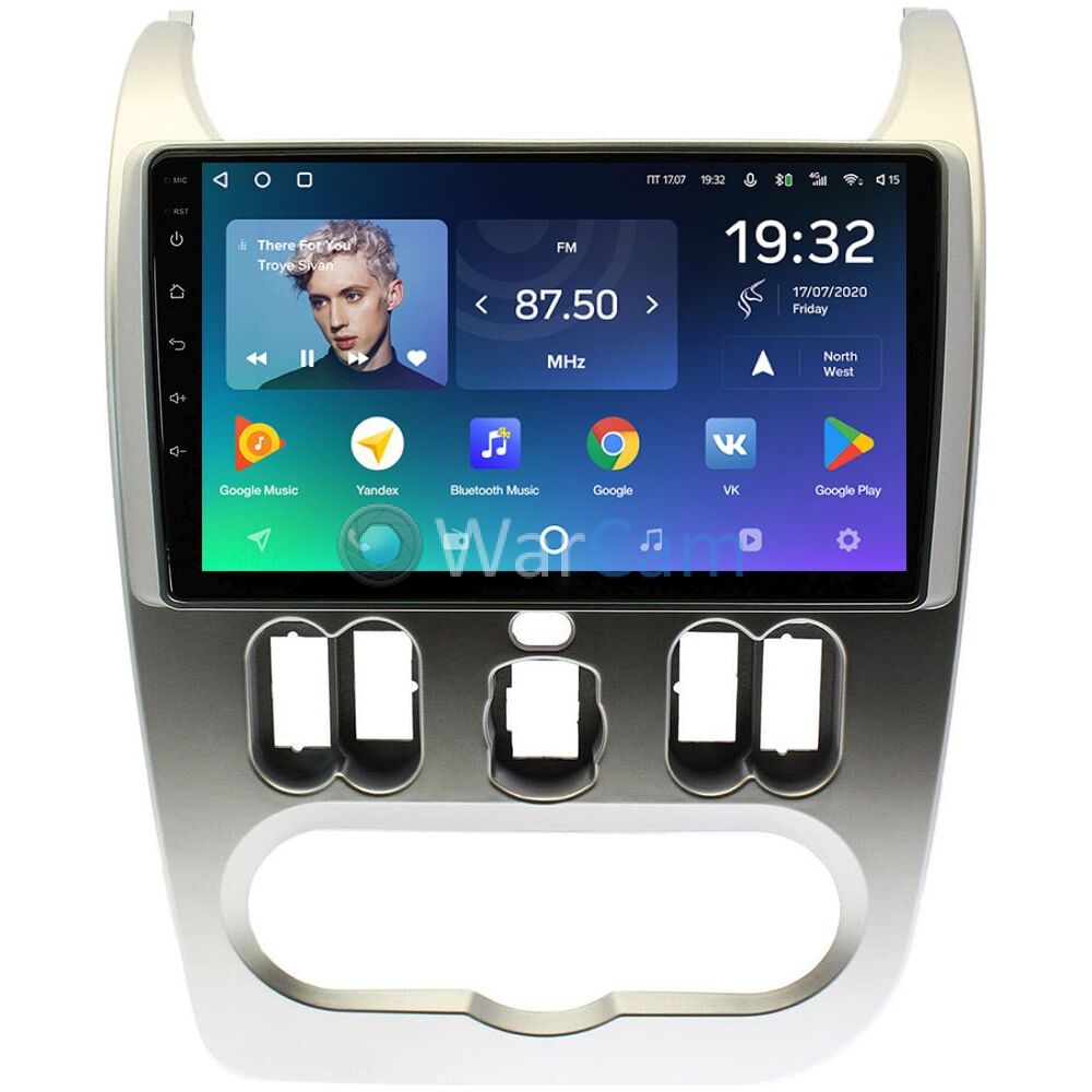 Штатное головное устройство Lada Largus 2012-2021 Teyes SPRO PLUS 9 дюймов  6/128 RM-9181 на Android 10 (4G-SIM, DSP, IPS)