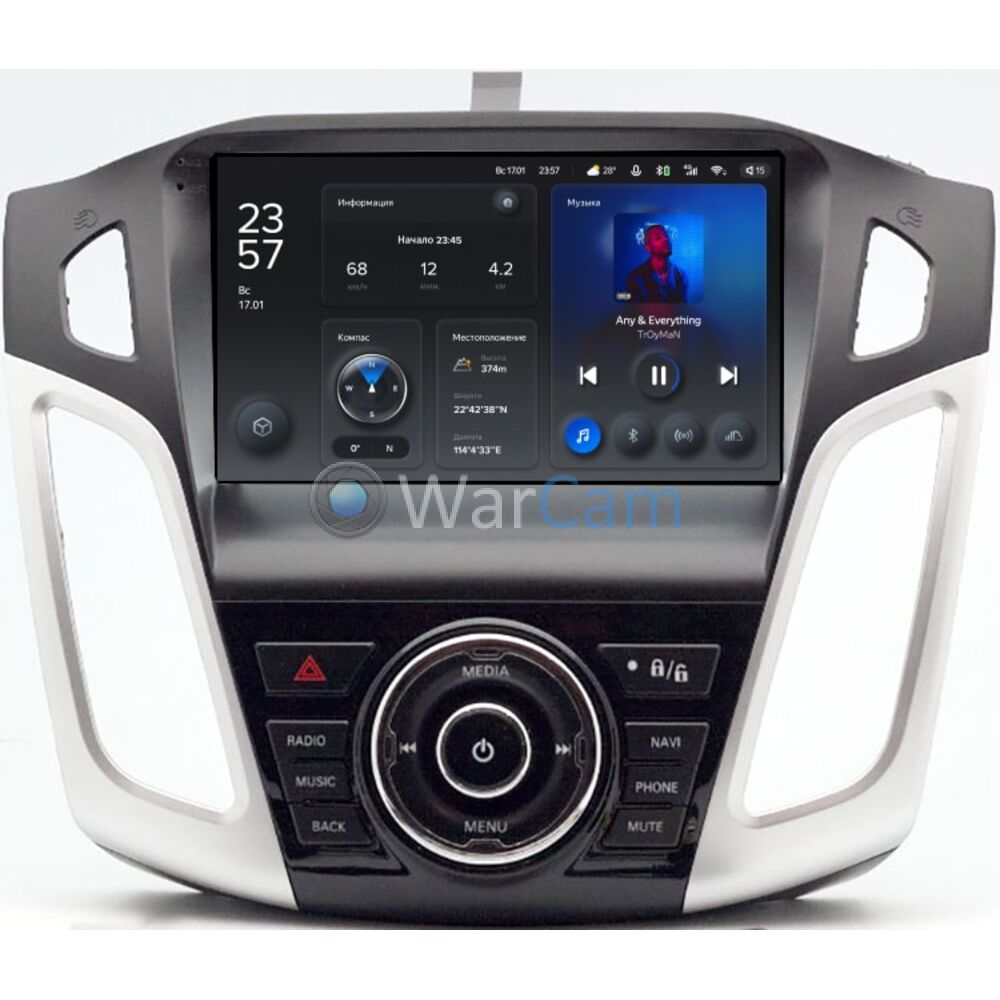 Штатное головное устройство Ford Focus 3 (2011-2019) (тип 2) Teyes X1 WIFI  9 дюймов 2/32 RM-9-815 на Android 8.1 (DSP, IPS, AHD) Купить