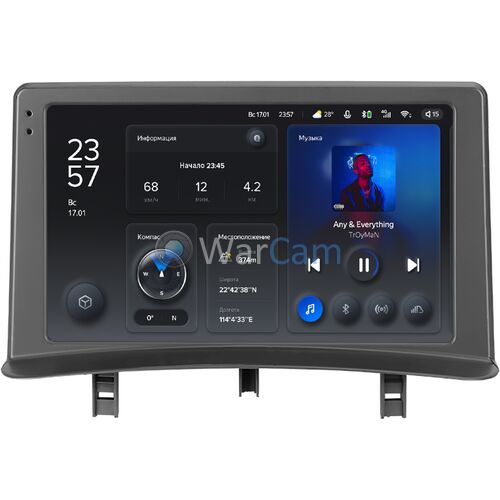 Renault Clio 3 (2005-2014) Teyes X1 WIFI 9 дюймов 2/32 RM-9-2486 на Android 8.1 (DSP, IPS, AHD)