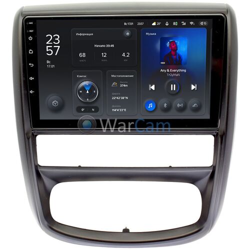 Renault Duster (2010-2015) Teyes X1 9 дюймов 2/32 RM-9275 на Android 10 (4G-SIM, DSP)