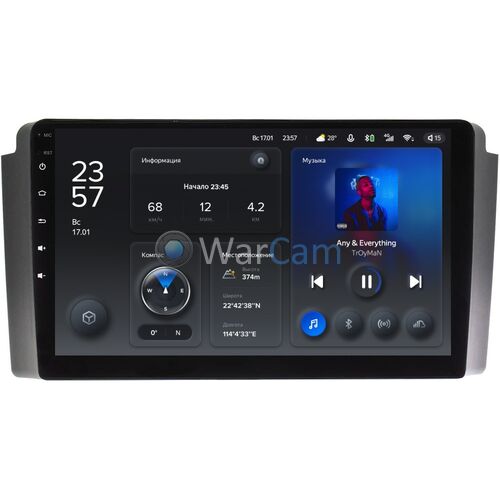 SsangYong Rexton 2001-2007 Teyes X1 9 дюймов 2/32 RM-9-SY020N на Android 10 (4G-SIM, DSP)