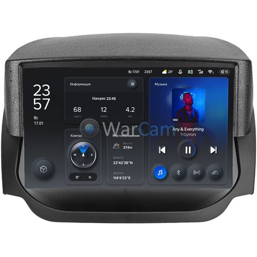 Ford Ecosport (2014-2018) Teyes X1 9 дюймов 2/32 RM-9-2791 на Android 10 (4G-SIM, DSP)