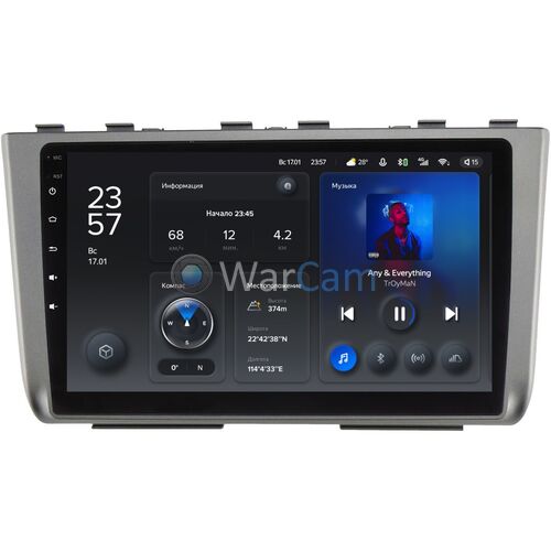 Hyundai Creta 2 2021+ Teyes X1 10 дюймов 2/32 RM-10-HY247T на Android 10 (4G-SIM, DSP)