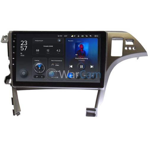 Toyota Prius III (XW30) 2009-2015 (правый руль) Teyes X1 WIFI 10 дюймов 2/32 RM-10-780 на Android 8.1 (DSP, IPS, AHD)