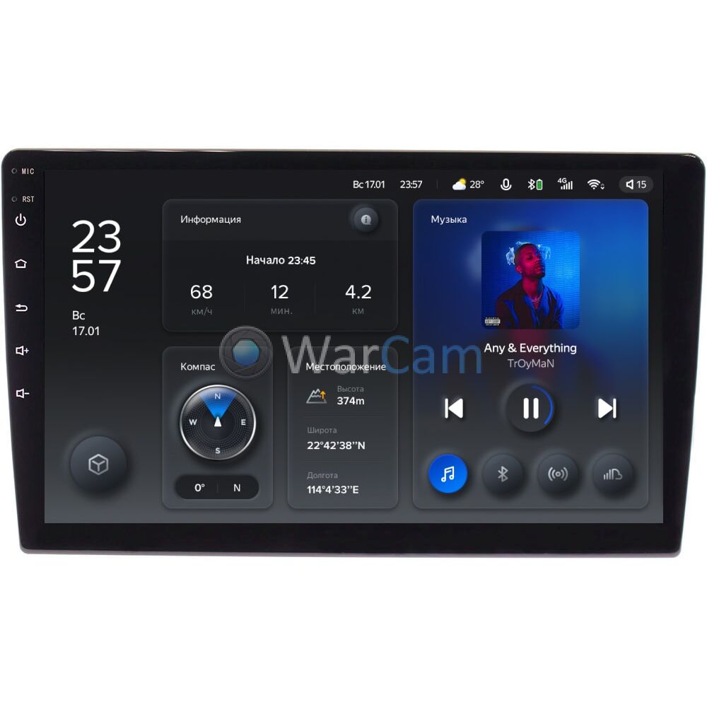 Штатное головное устройство Honda Element (2002-2008) Teyes X1 WIFI 10  дюймов 2/32 RM-10-ELEMENT на Android 8.1 (DSP, IPS, AHD) Купить