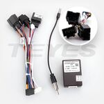 Штатная переходная рамка RM-1312-40 под магнитолу Teyes DS (Tesla style) 9.7 дюймов для Chevrolet Captiva I 2011-2015