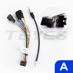 Штатная переходная рамка RM-1312-93 под магнитолу Teyes DS (Tesla style) 9.7 дюймов для Chevrolet Captiva (2006-2011) (без борт. комп / Frame A)