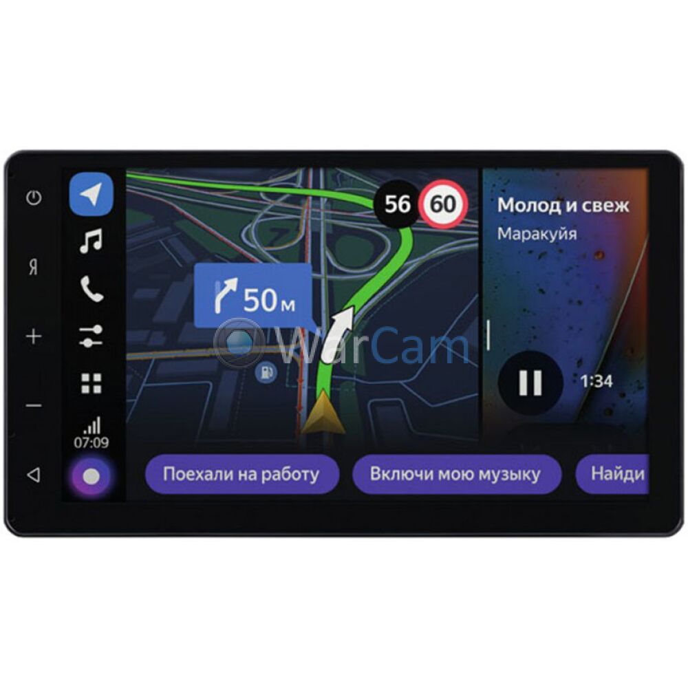 Мультимедийная система Яндекс.Авто YA-UN702-1A универсальная на Android 6.0  Купить