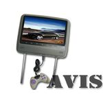 AVIS AVS0943T Подголовник с DVD плеером с монитором 9 серый