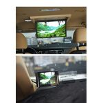 Автомобильный потолочный монитор XM 1360RDUD FullHD 13.3" (бежевый)