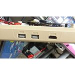 Автомобильный потолочный монитор XM 1360RDUD FullHD 13.3" (бежевый)