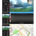 Двухканальный видеорегистратор в зеркале заднего вида на Android 4.4.2 Redpower AMD65