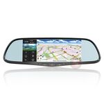 Двухканальный видеорегистратор в зеркале заднего вида на Android 4.4.2 Redpower AMD65