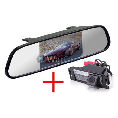 Зеркало + камера для Hyundai i30 12+, i10 07+, i20 09+, Coupe, Genesis Coupe, Veloster / KIA Picanto 04-11, Soul 09-13