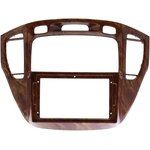 Штатное головное устройство Teyes CC2 PLUS 9 дюймов 4/64 RM-9293 для Toyota Highlander (U20), Kluger (XU20) (2000-2007) (орех, для авто без монитора) на Android 10 (4G-SIM, DSP, QLed)