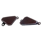 Штатное головное устройство Mitsubishi Pajero III, Montero III 1999-2006 Canbox M-Line (Tesla style) 9.7 дюймов 2/32 5620-1312-54 на Android 10 (4G-SIM, DSP, QLed)