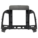 Штатное головное устройство Hyundai Santa Fe II 2005-2012 Teyes TPRO 2 DS (Tesla style) 9.7 дюймов 3/32 RM-1312-91 на Android 10 (4G-SIM, DSP, QLed)