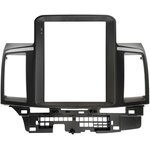 Штатное головное устройство Mitsubishi Lancer X 2007-2017 Canbox H-Line (Tesla style) 9.7 дюймов 3/32 5621-1312-82 на Android 10 (4G-SIM, DSP, QLed)